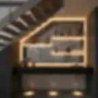 Under Stairs Bar Ideas