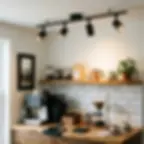 Home Coffee Bar Lighting Ideas