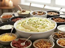Mashed Potato Bar Ideas