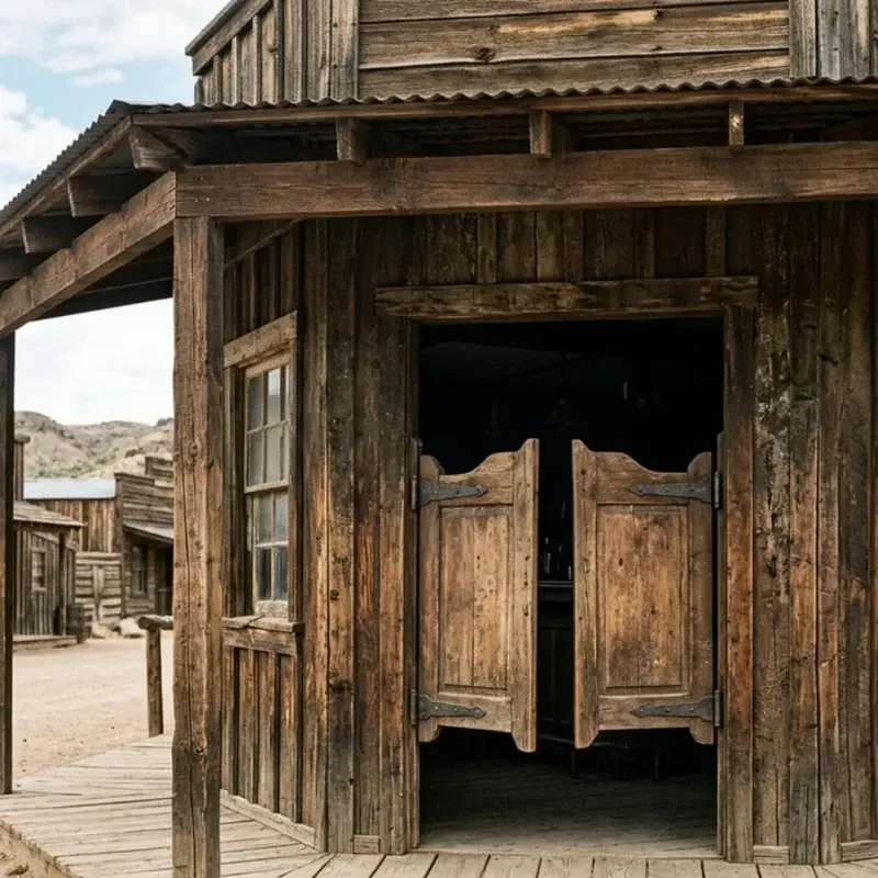 Rustic Western Saloon Bar Ideas