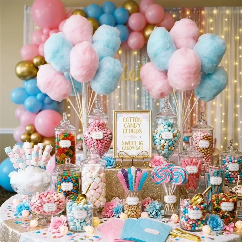Sweet 16 Candy Bar Ideas