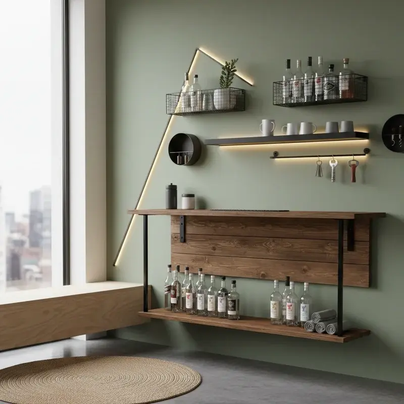 Modern Home Bar Ideas on a Budget