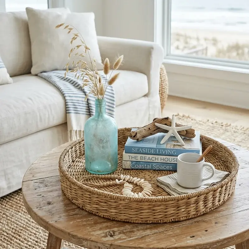 Coastal Coffee Table Decor Ideas