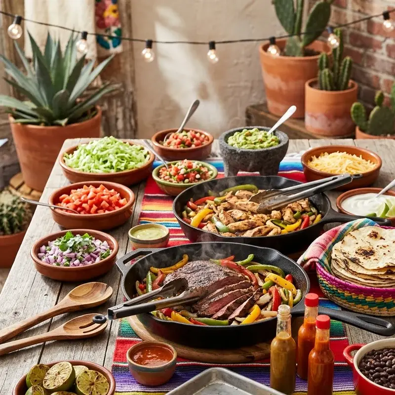 Party Fajita Bar Ideas