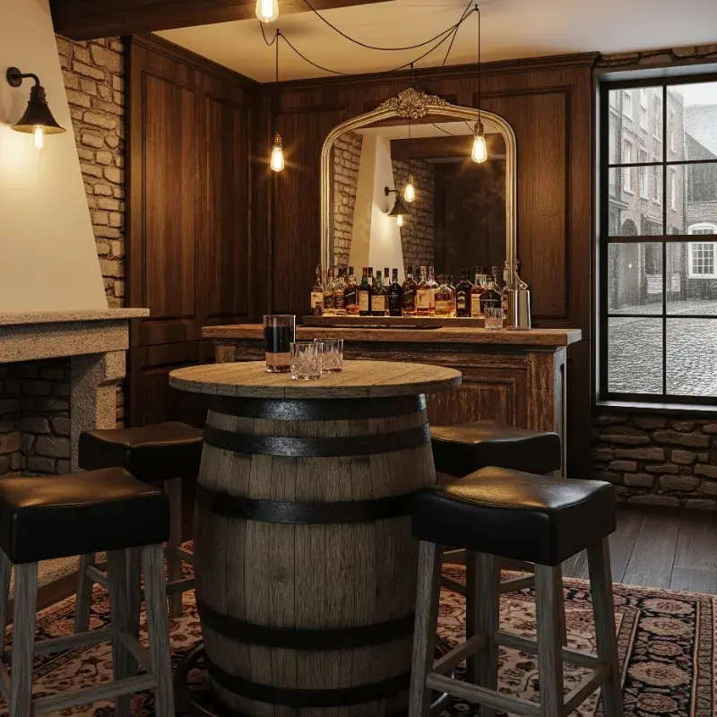 Small Rustic Bar Ideas