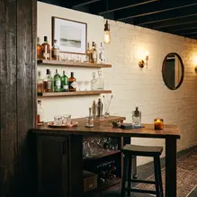 Small Basement Dry Bar Ideas