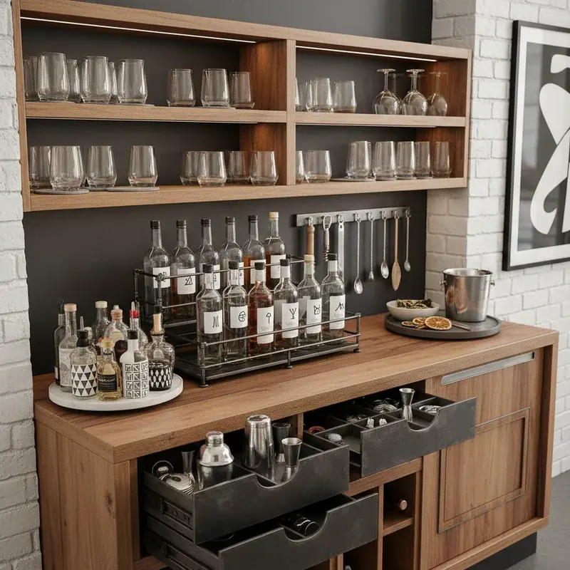 Home Bar Accessories Ideas