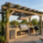 Outdoor Grill Bar Ideas