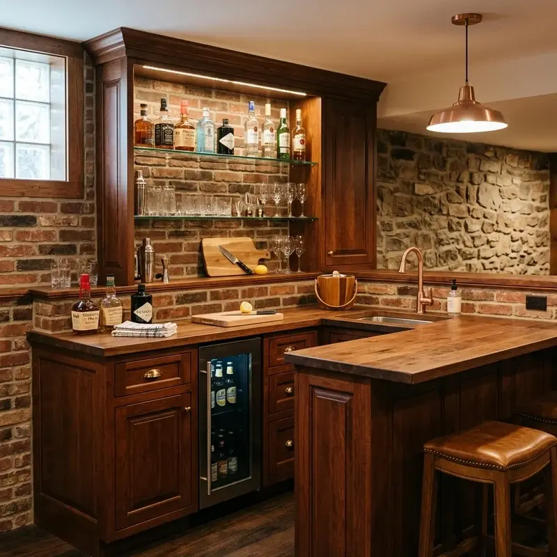 Basement Bar Ideas