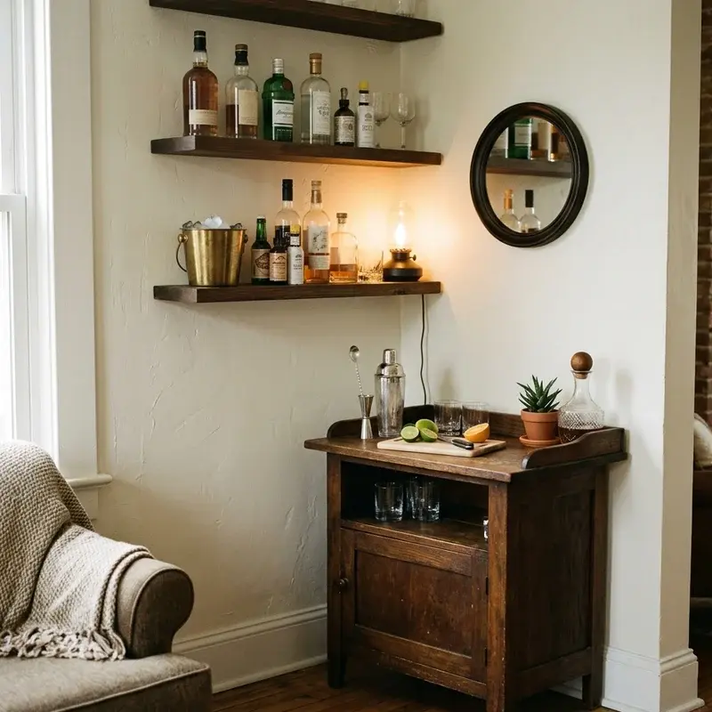 Small Home Corner Bar Ideas