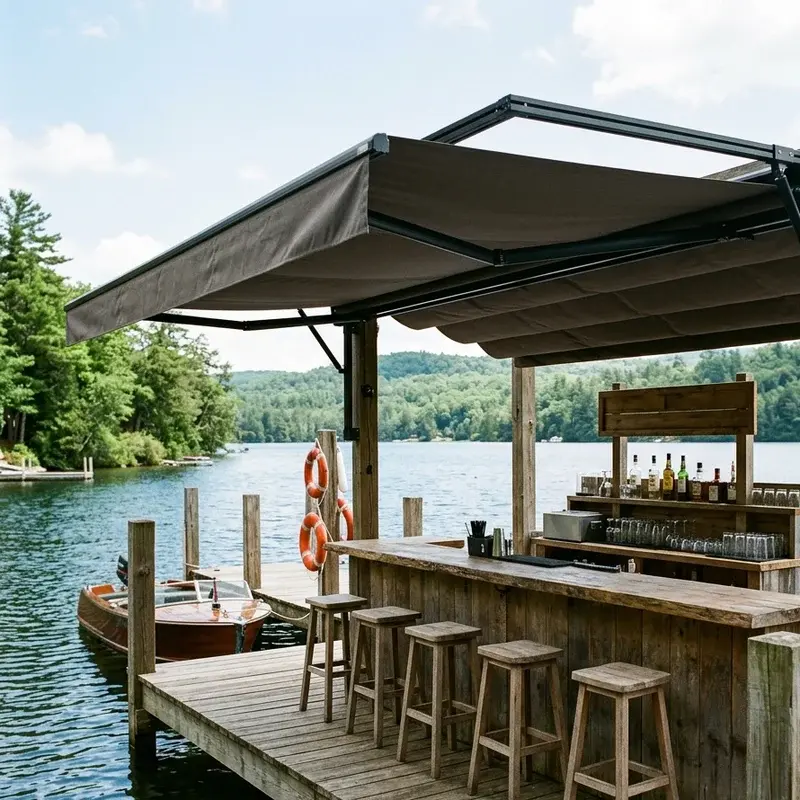 Boat Dock Bar Ideas