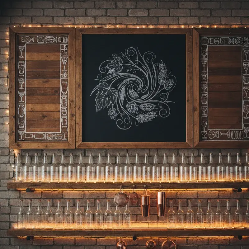 Bar Back Wall Ideas