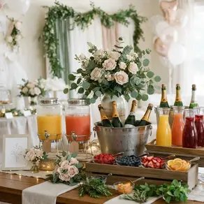 Bridal Shower Mimosa Bar Ideas