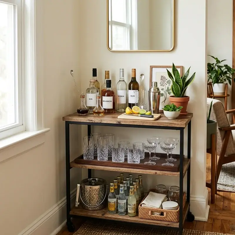 Mini Bar Ideas for Small Spaces