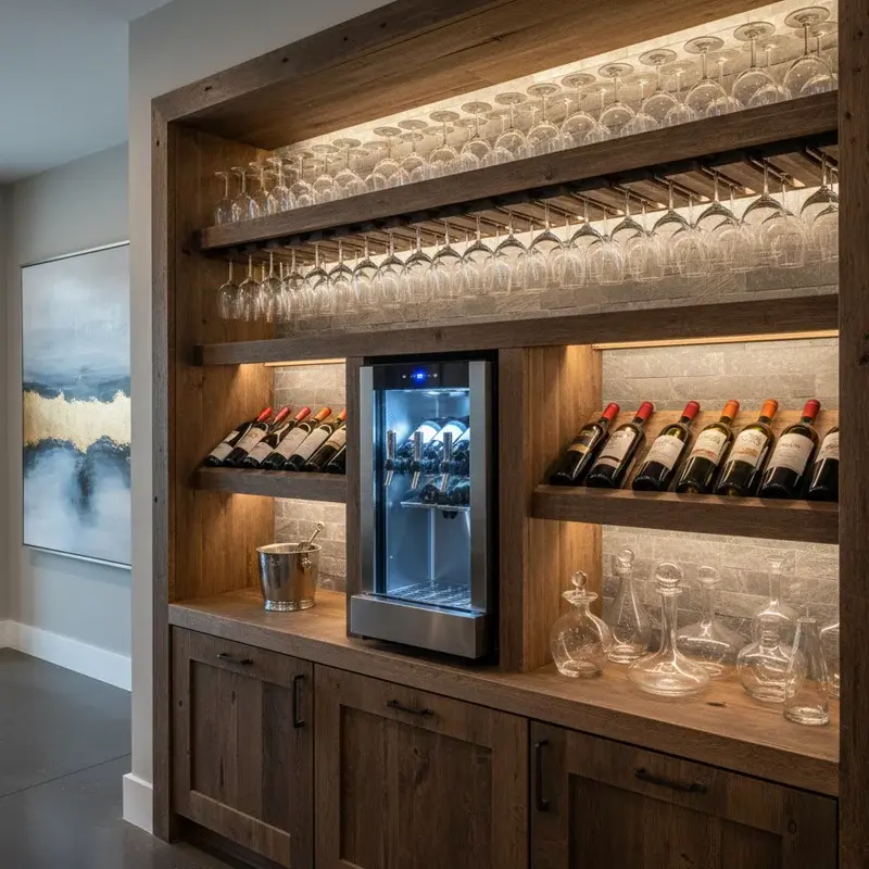 Home Wine Bar Ideas