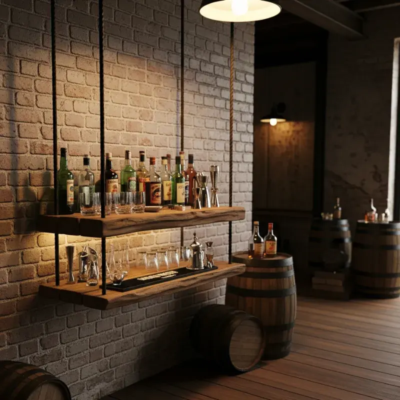 Small Rustic Bar Ideas
