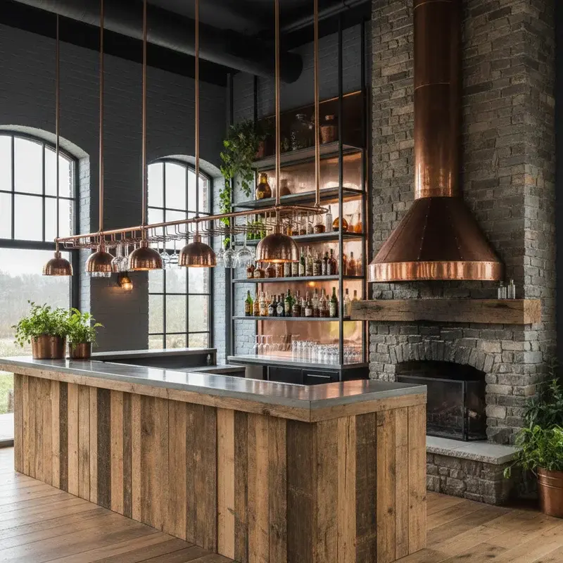 Modern Rustic Bar Ideas