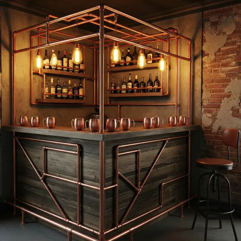 Small Rustic Bar Ideas