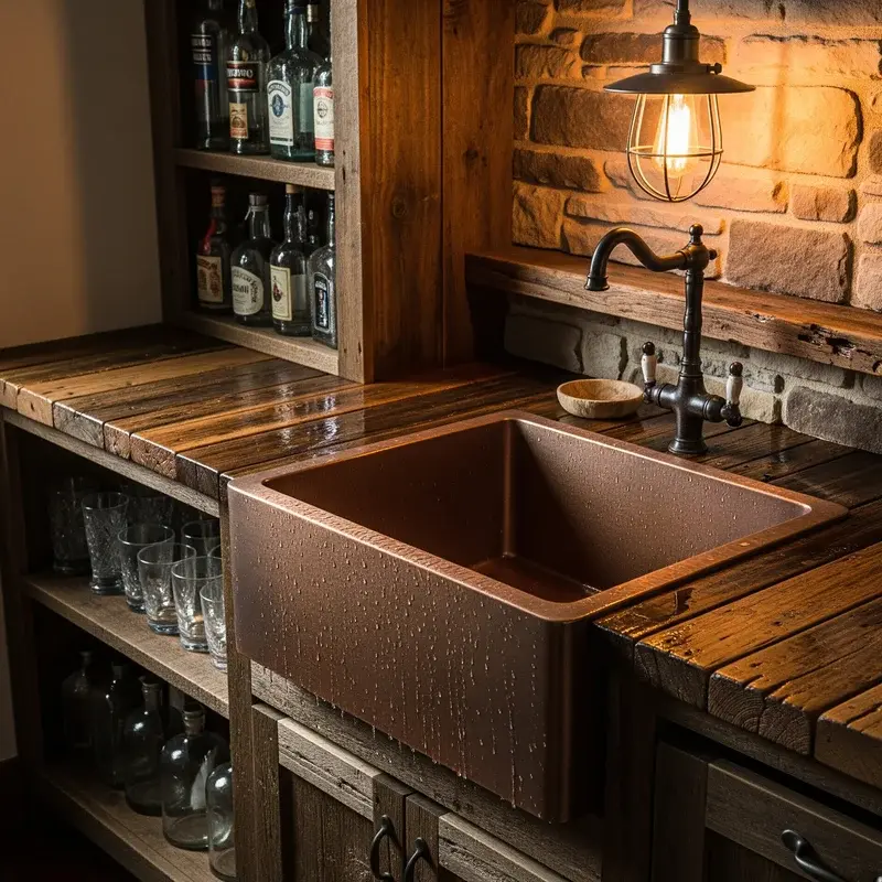 Rustic Wet Bar Ideas