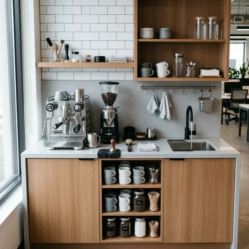 Work Coffee Bar Ideas
