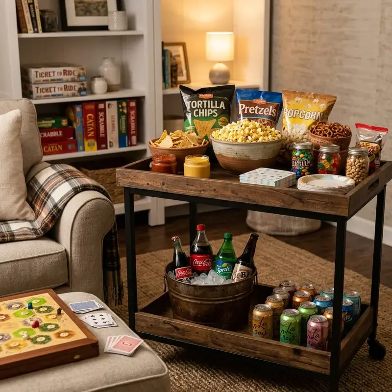 Snack Bar Cart Ideas
