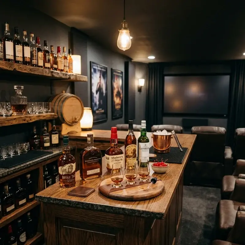 Home Theater Bar Ideas