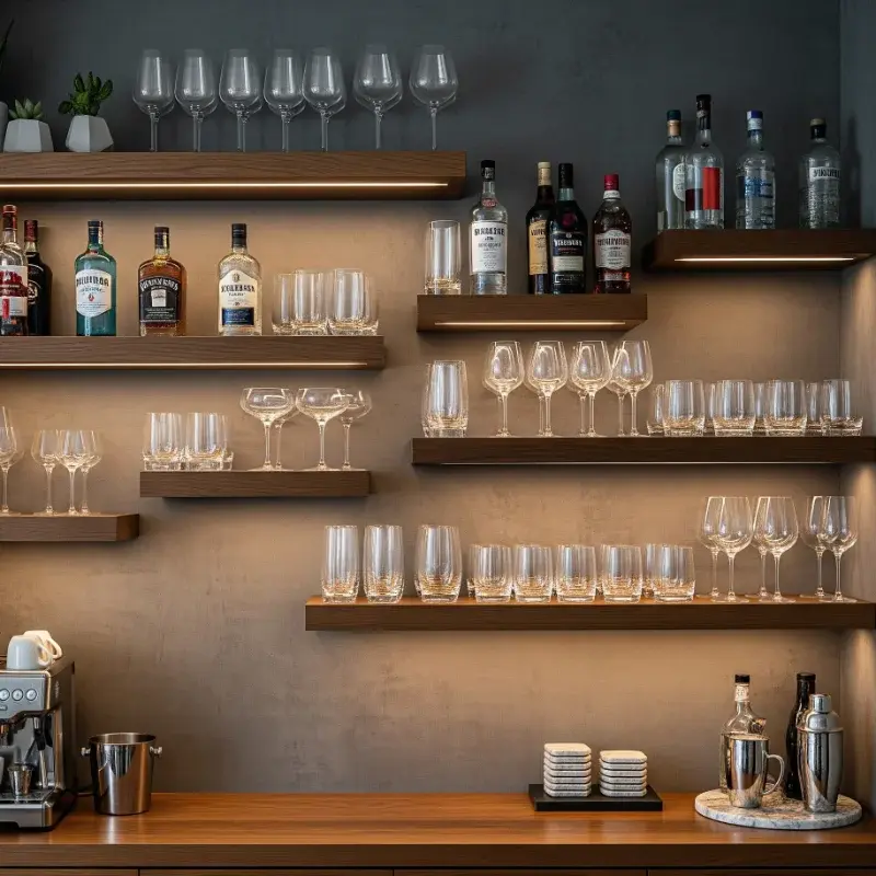 Bar Storage Ideas