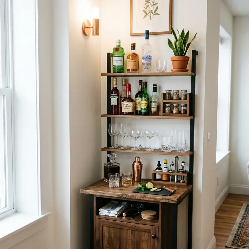 Mini Bar Ideas for Small Spaces