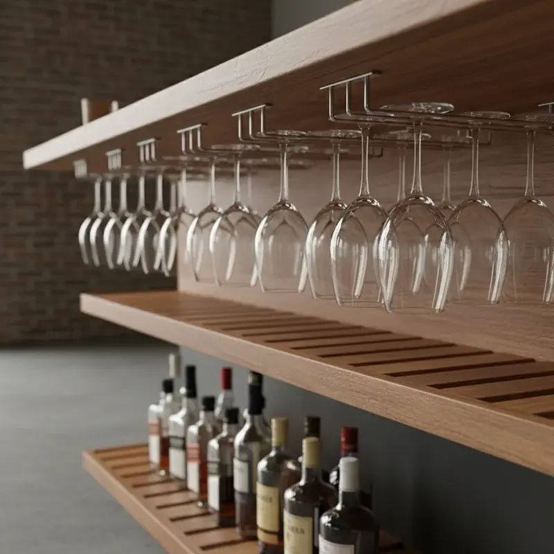 Under Bar Storage Ideas