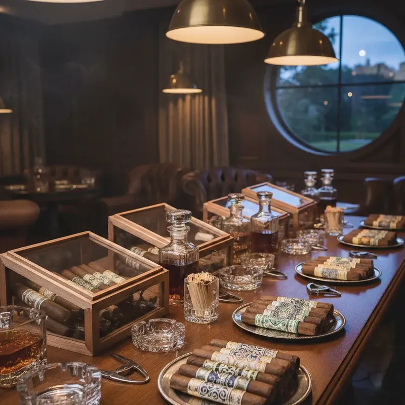 Cigar Bar Wedding Ideas