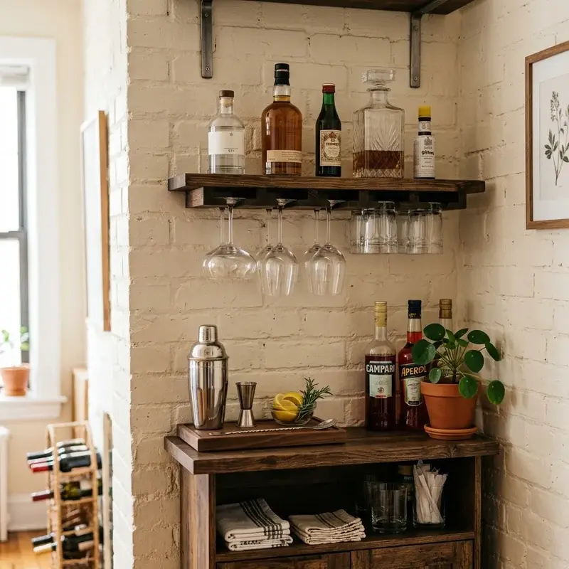 DIY Bar Ideas for Small Spaces