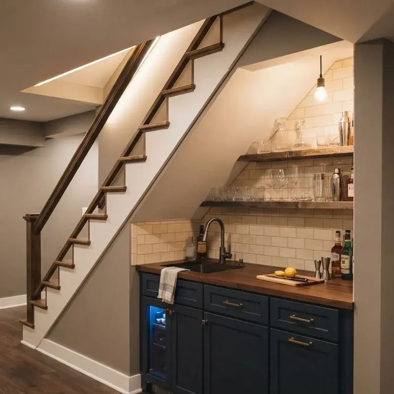 Wet Bar in Basement Ideas