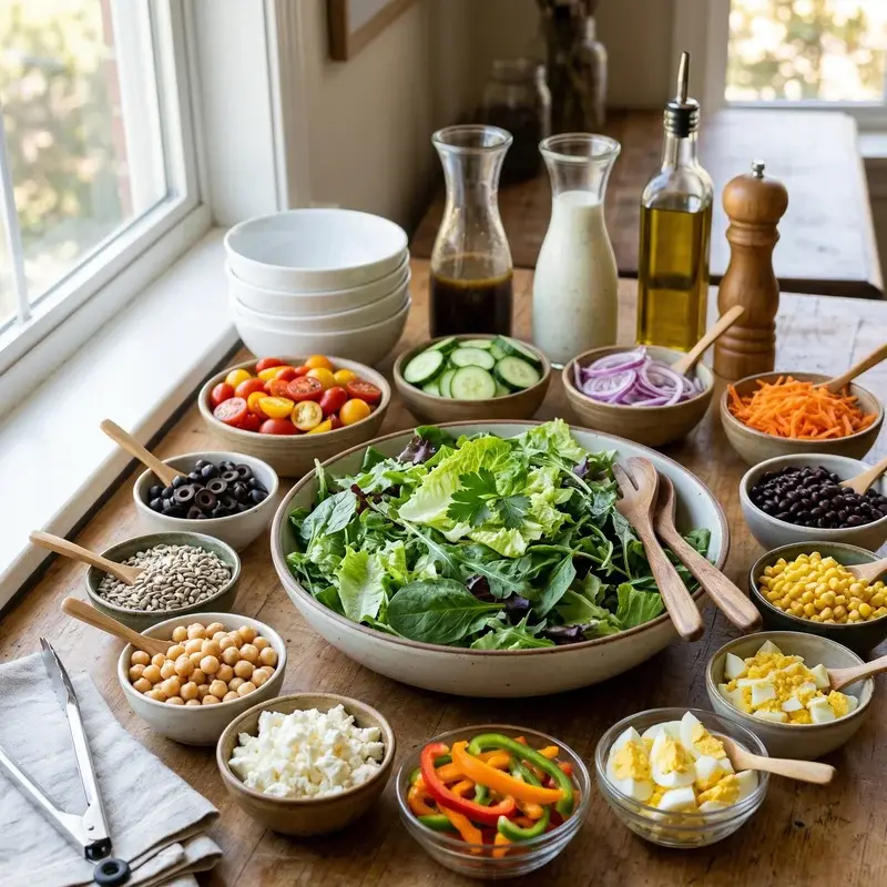Salad Bar Ideas for Work