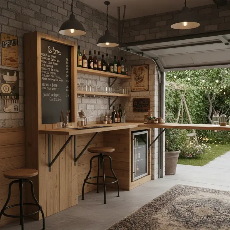 Small Garage Bar Ideas