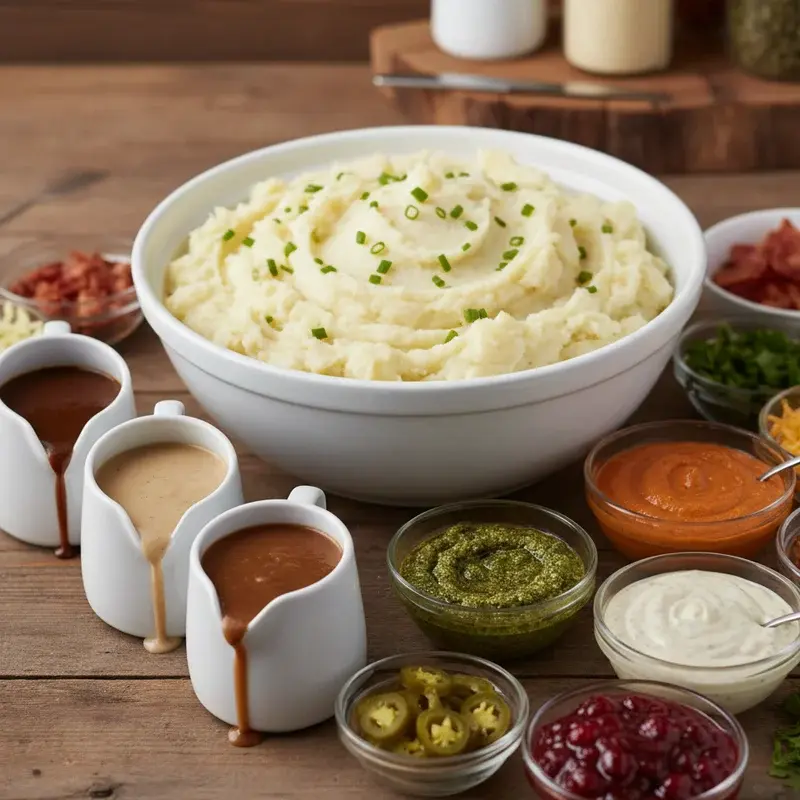 Mashed Potato Bar Ideas