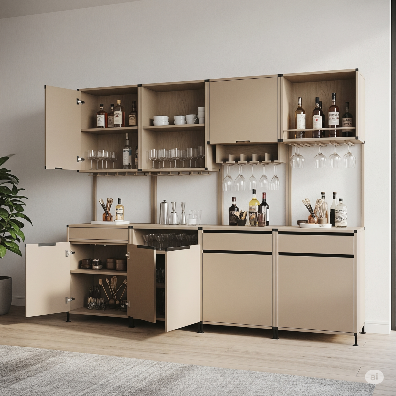 Bar Storage Ideas