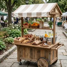 Snack Bar Cart Ideas