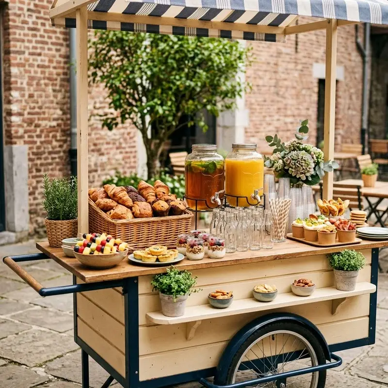 Snack Bar Cart Ideas