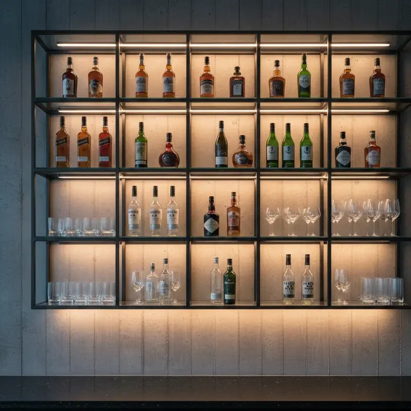Bar Back Wall Ideas
