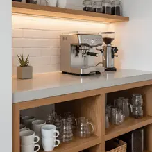 Built-In Coffee Bar Ideas