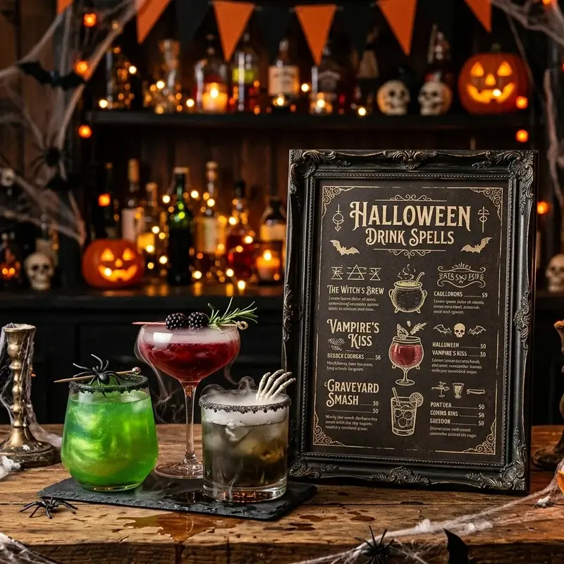Bar Halloween Party Ideas