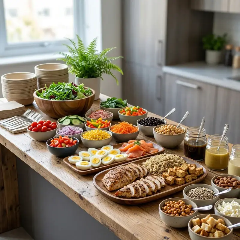 Salad Bar Ideas for Work