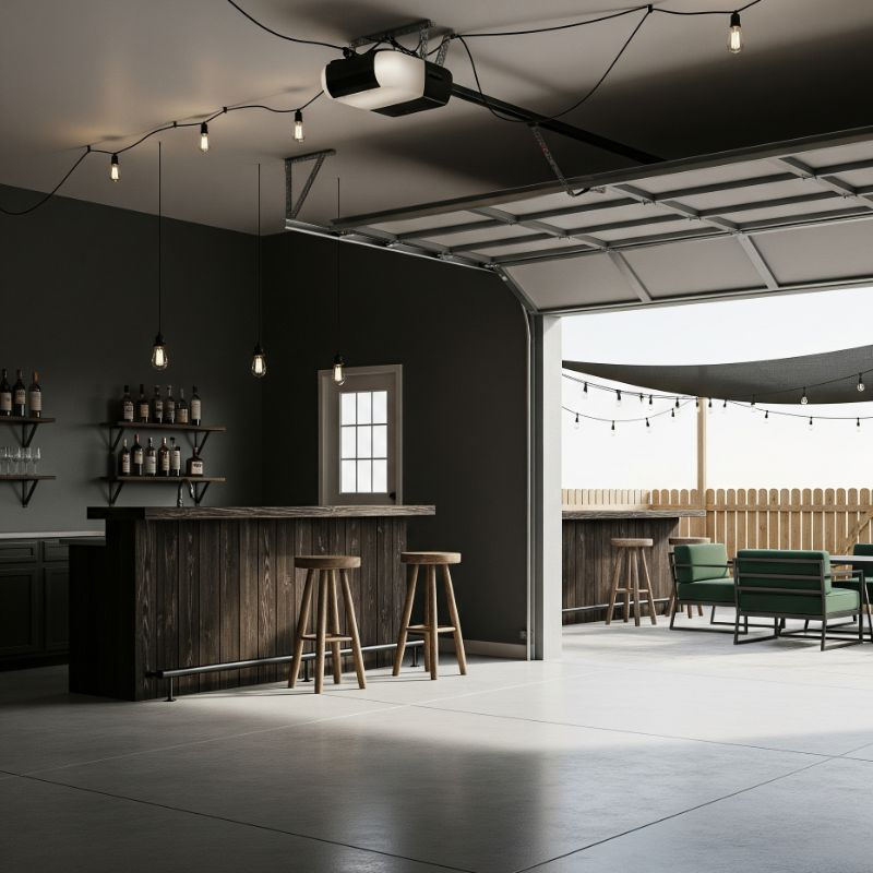 Man Cave Garage Bar Ideas