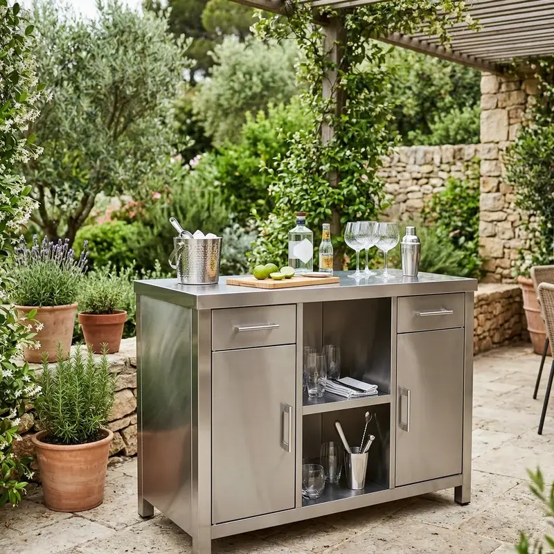Outdoor Bar Cabinet Ideas