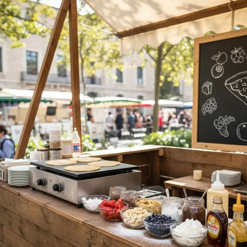 Crepe Bar Ideas