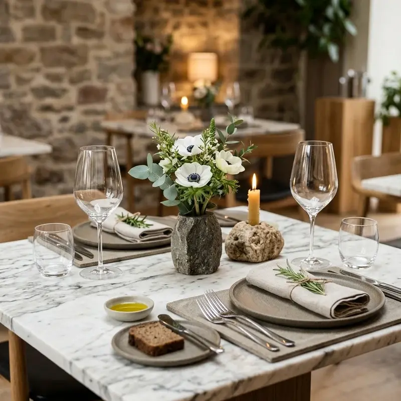 Restaurant Table Setting Ideas