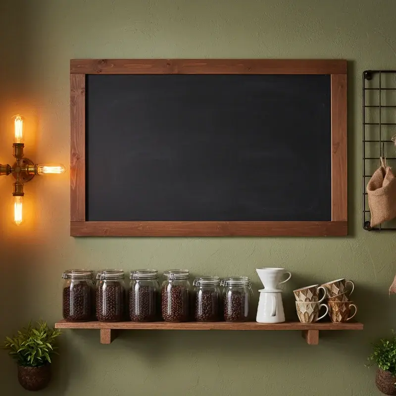 Coffee Bar Wall Decor Ideas