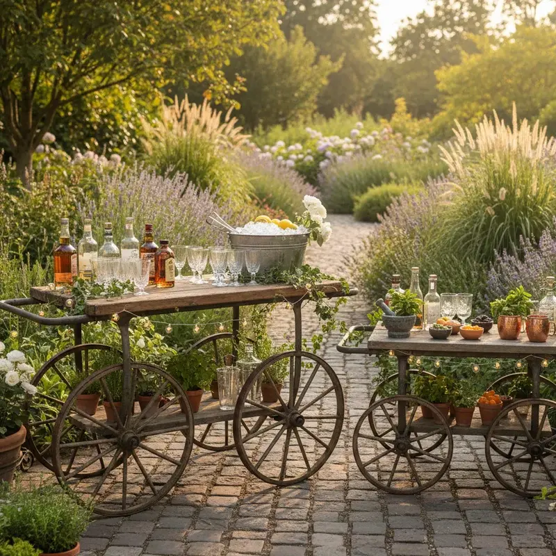 Mobile Bar Set Up Ideas