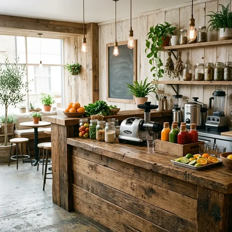 Juice Bar Design Ideas