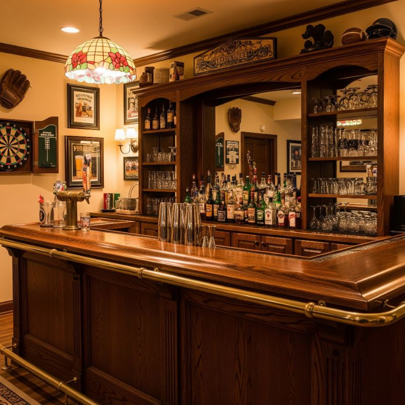 Man Cave Bar Ideas